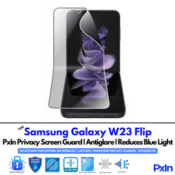 Samsung Galaxy W23 Flip Mobile Privacy Screen Guard