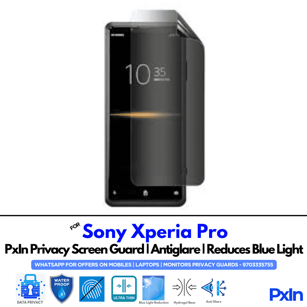 Sony Xperia Pro Mobile Privacy Screen Guard
