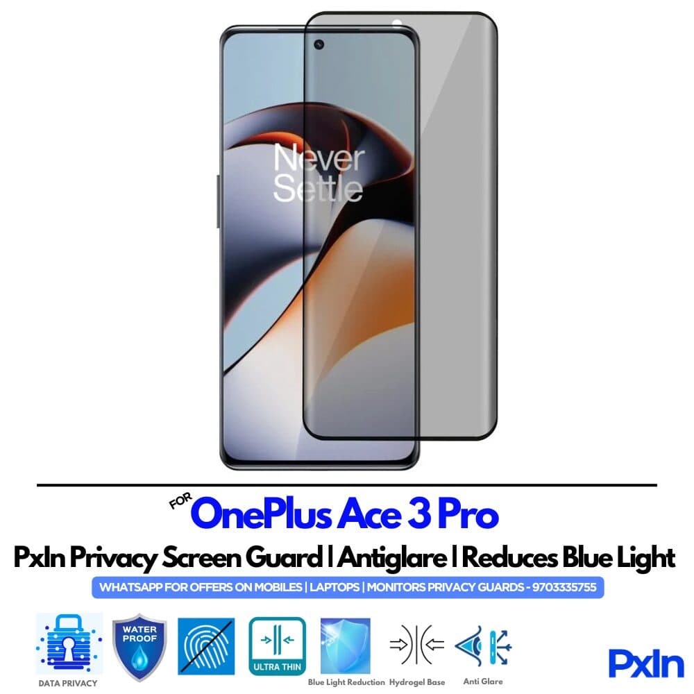 OnePlus Ace 3 Pro Mobile Privacy Screen