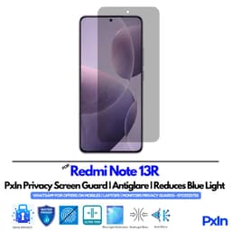 Redmi Note 13R Mobile Privacy Screen