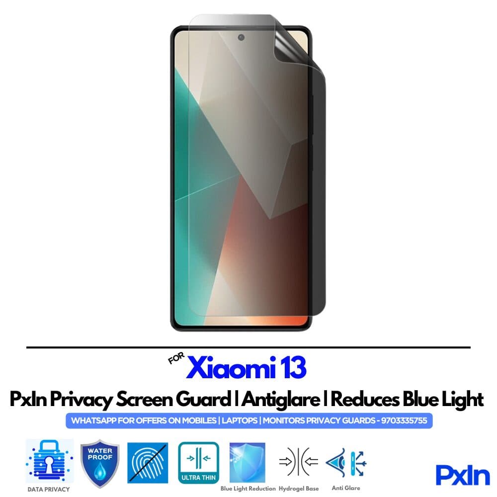 Xiaomi 13 Mobile Privacy Screen