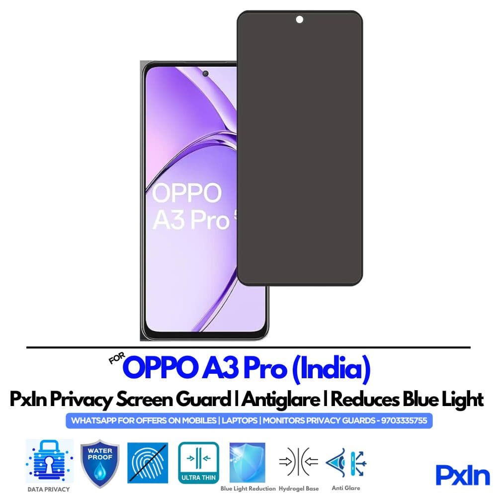 OPPO A3 Pro (India) Mobile Privacy Screen