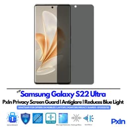 Samsung Galaxy S22 Ultra Mobile Privacy Screen