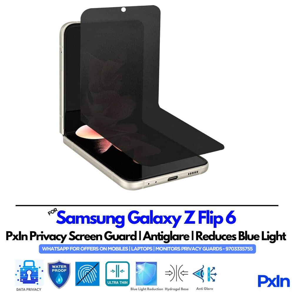 Samsung Galaxy Z Flip 6 Mobile Privacy Screen