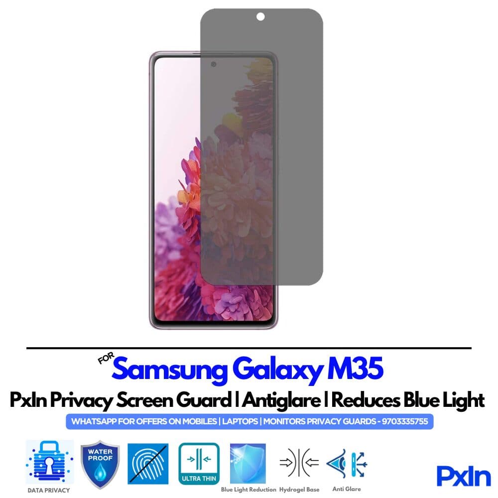 Samsung Galaxy M35 Mobile Privacy Screen