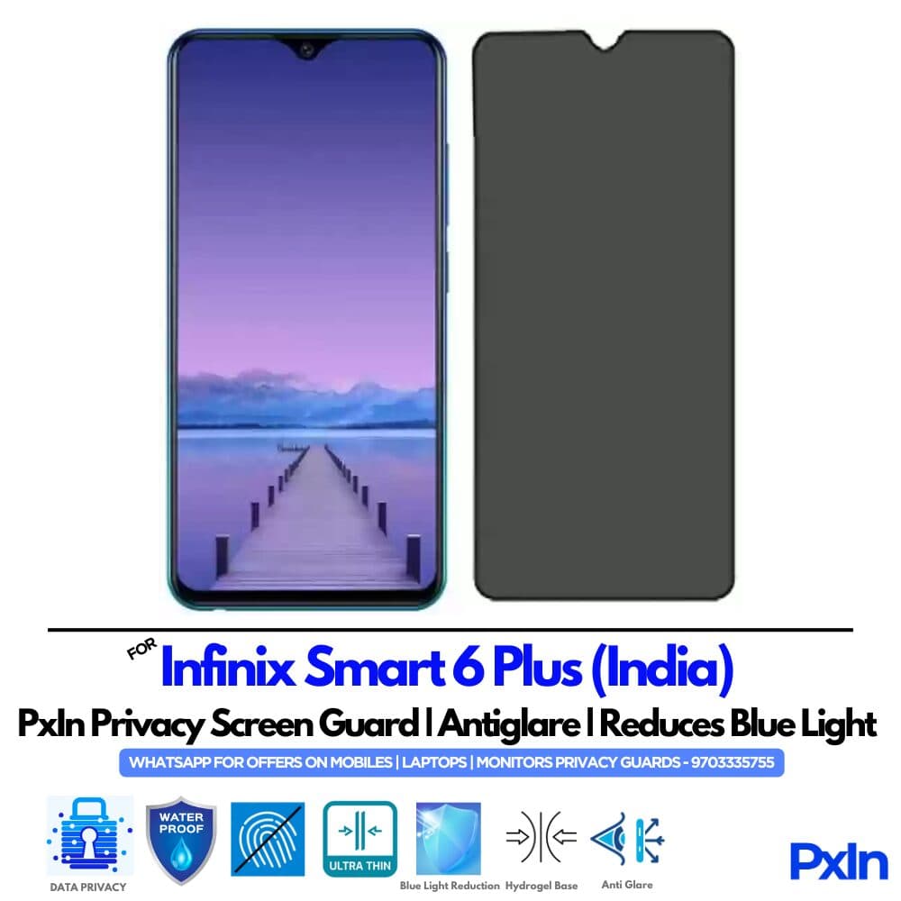 Infinix Smart 6 Plus (India) Mobile Privacy Screen