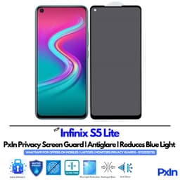 Infinix S5 Lite Mobile Privacy Screen