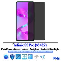 Infinix S5 Pro (16+32) Mobile Privacy Screen