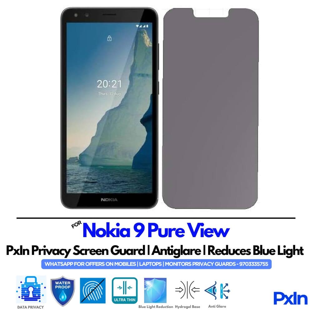 Nokia 9 Pure View Mobile Privacy Screen