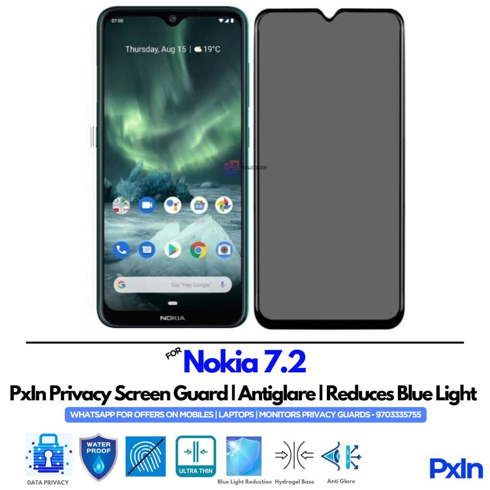 Nokia 7.2 Mobile Privacy Screen