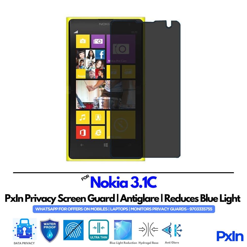 Nokia 3.1C Mobile Privacy Screen