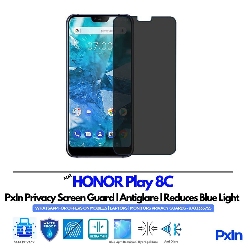 HONOR Play 8C Mobile Privacy Screen