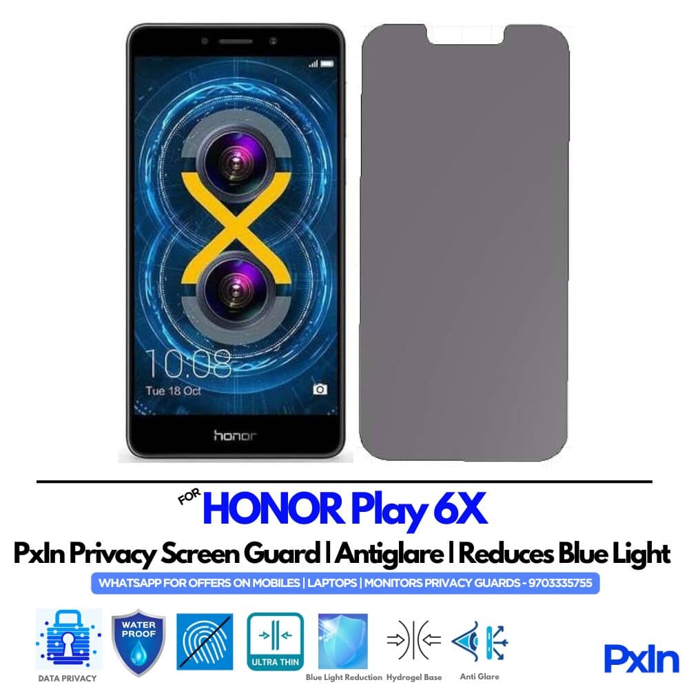 HONOR Play 6X Mobile Privacy Screen