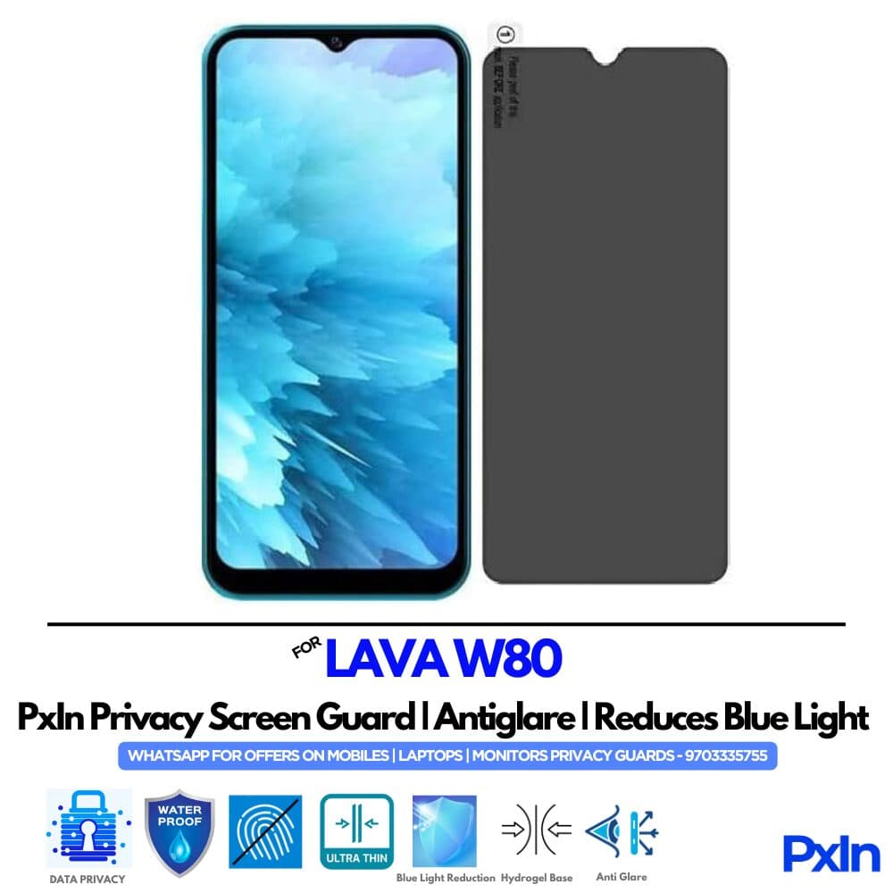LAVA W80 Mobile Privacy Screen