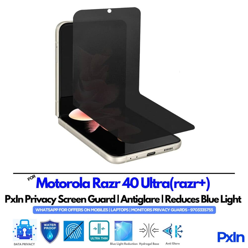 Motorola Razr 40 Ultra(razr+) Mobile Privacy Screen
