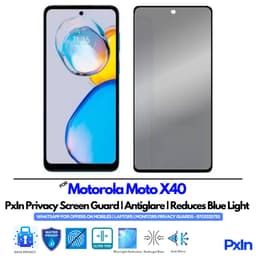 Motorola Moto X40 Mobile Privacy Screen