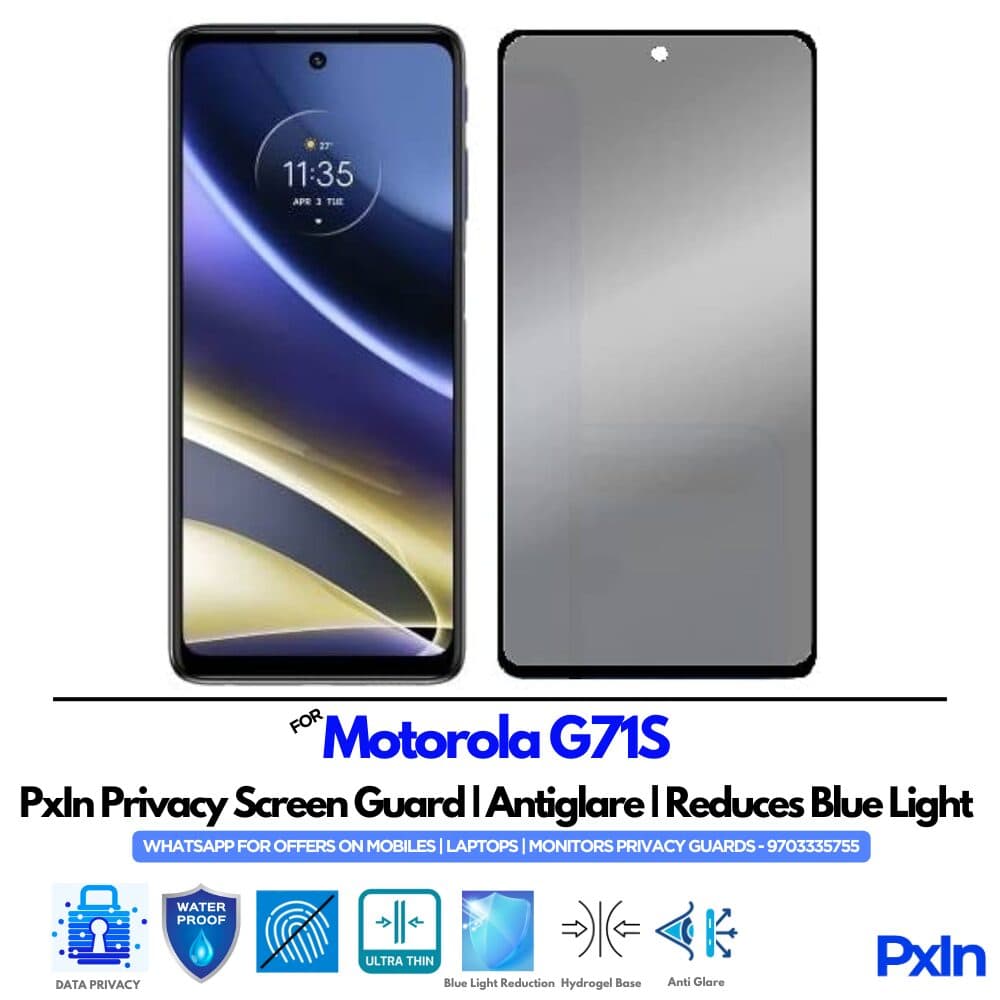Motorola G71S Mobile Privacy Screen