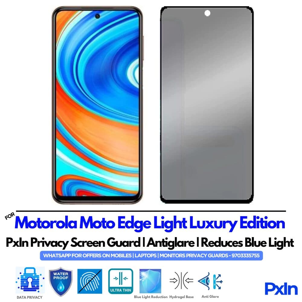 Motorola Moto Edge Light Luxury Edition Mobile Privacy Screen