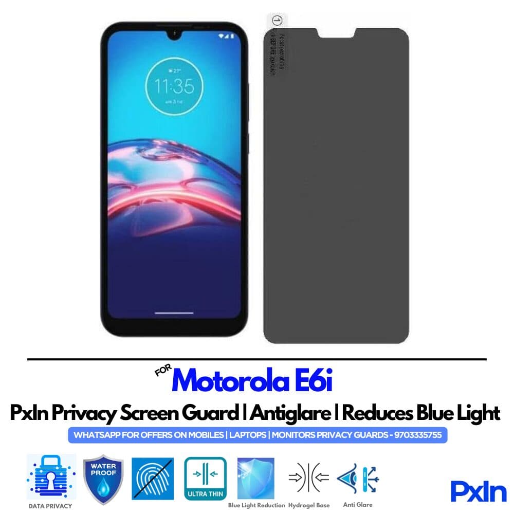 Motorola E6i Mobile Privacy Screen