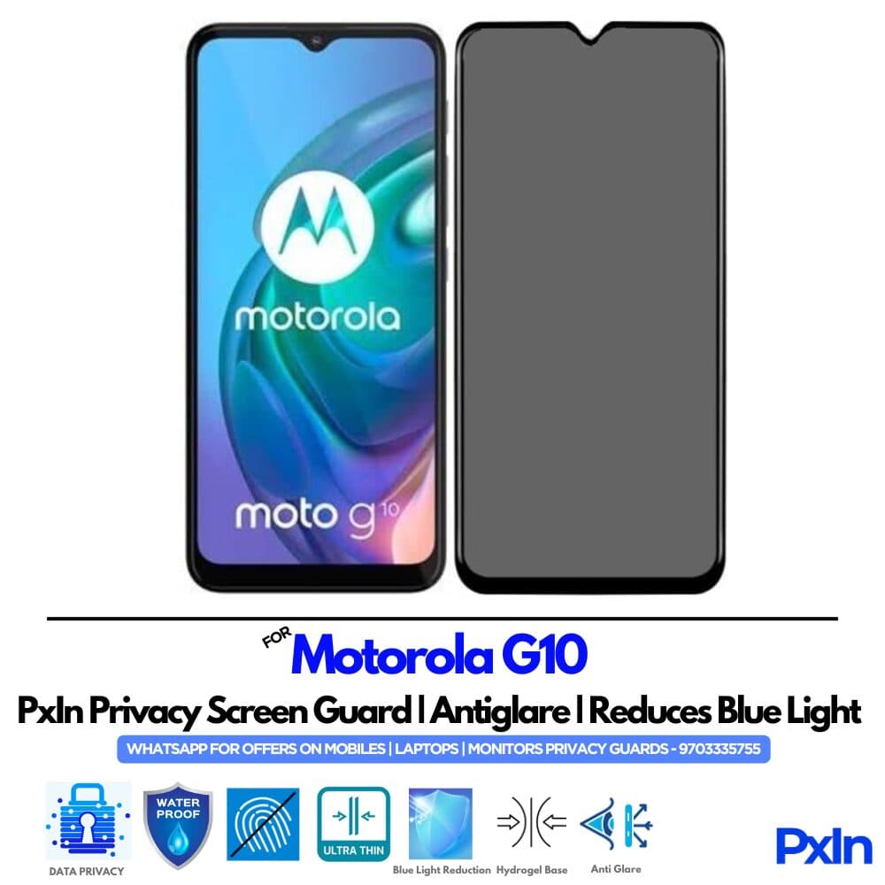 Motorola G10 Mobile Privacy Screen