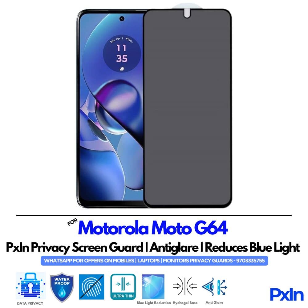 Motorola Moto G64 Mobile Privacy Screen