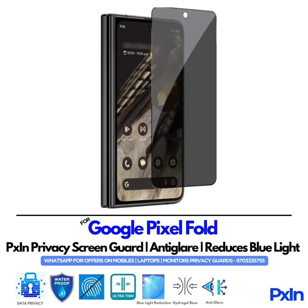 Google Pixel Fold Mobile Privacy Screen