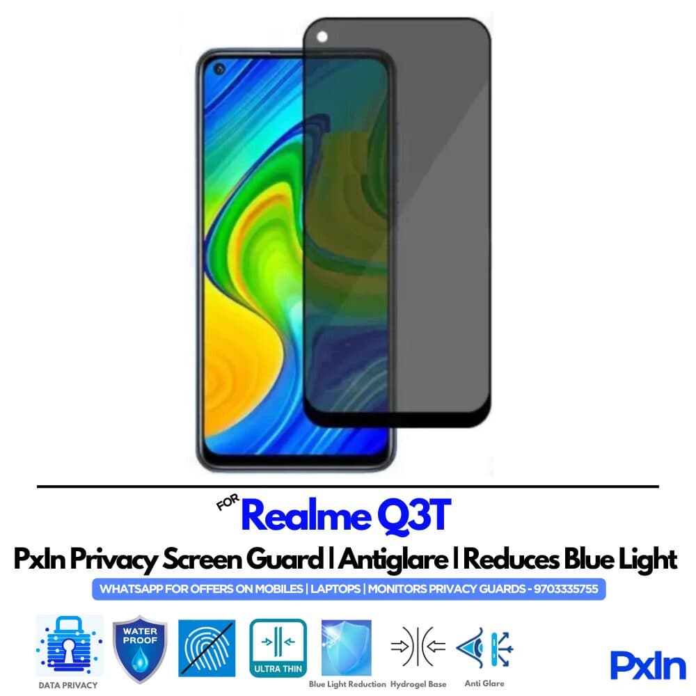 Realme Q3T Mobile Privacy Screen