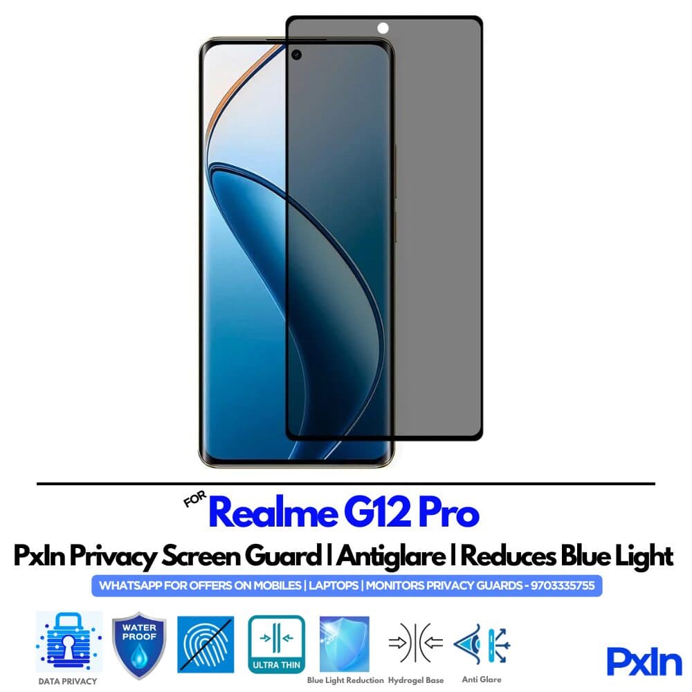 Realme G12 Pro Mobile Privacy Screen