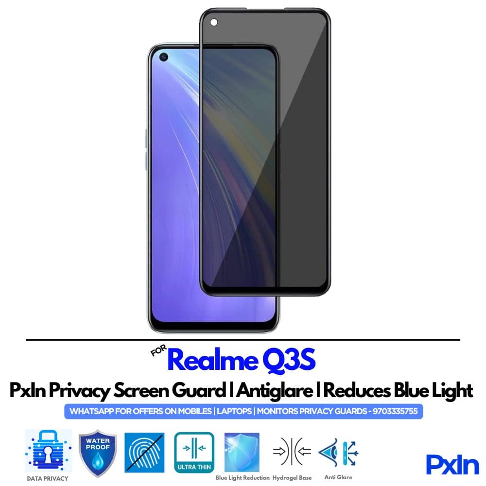 Realme Q3S Mobile Privacy Screen