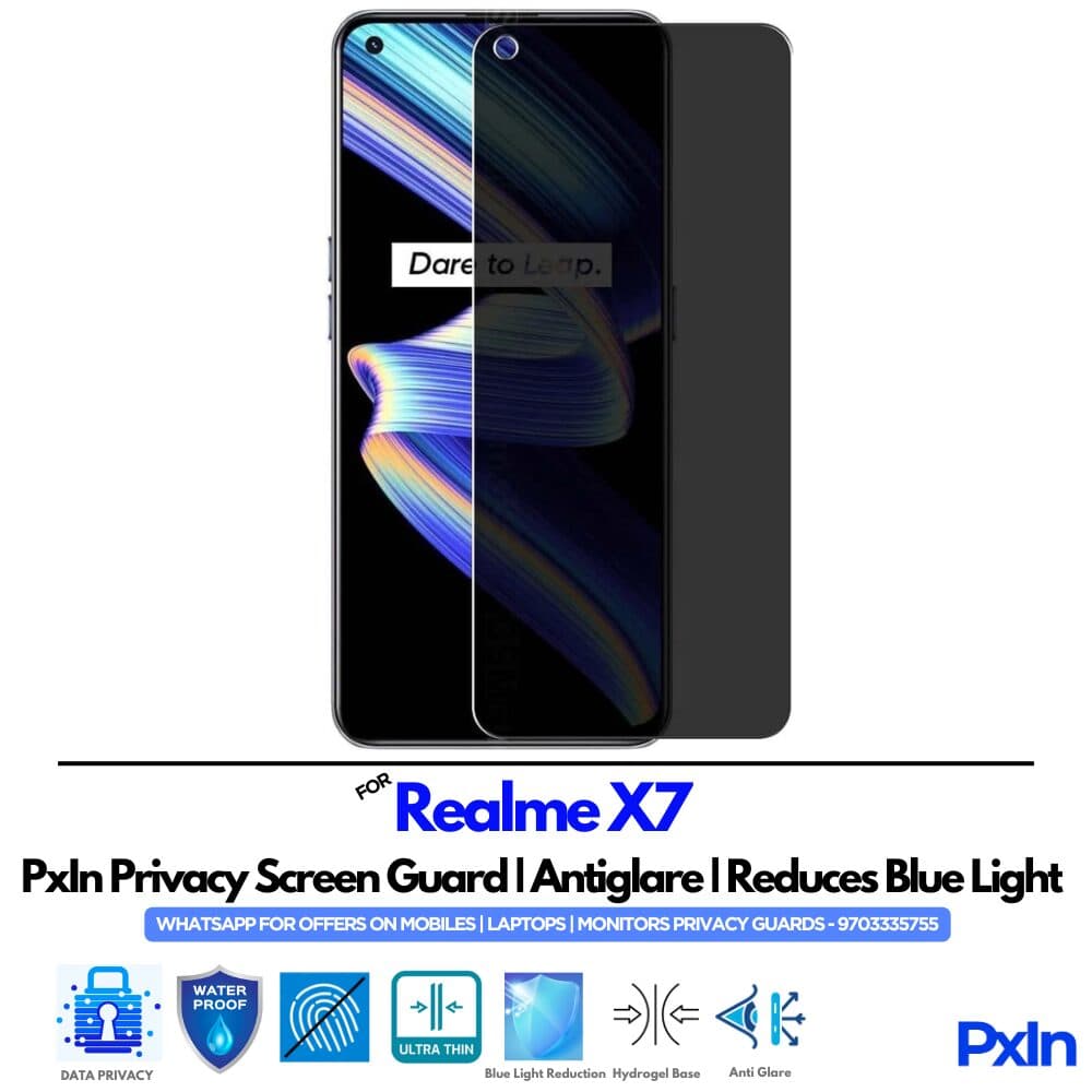 Realme X7 Mobile Privacy Screen