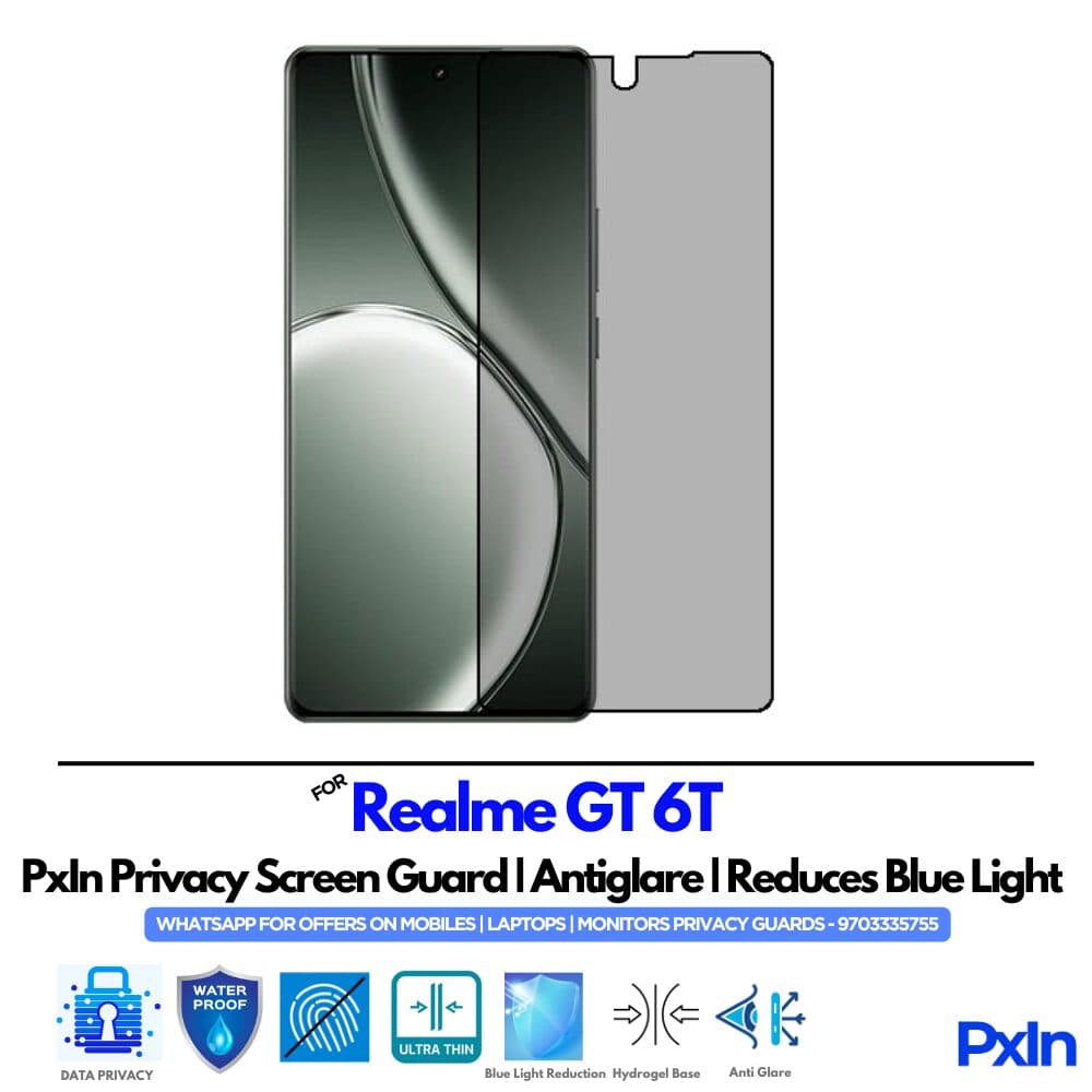 Realme GT 6T Mobile Privacy Screen