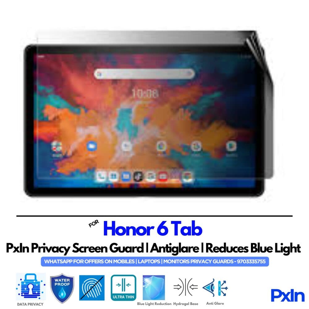 Honor 6 Tab Privacy Screen