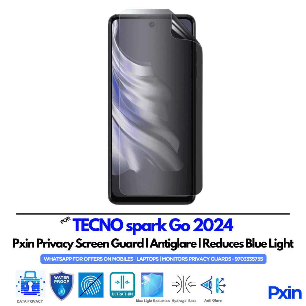 TECNO spark Go 2024 Mobile Privacy Screen guard