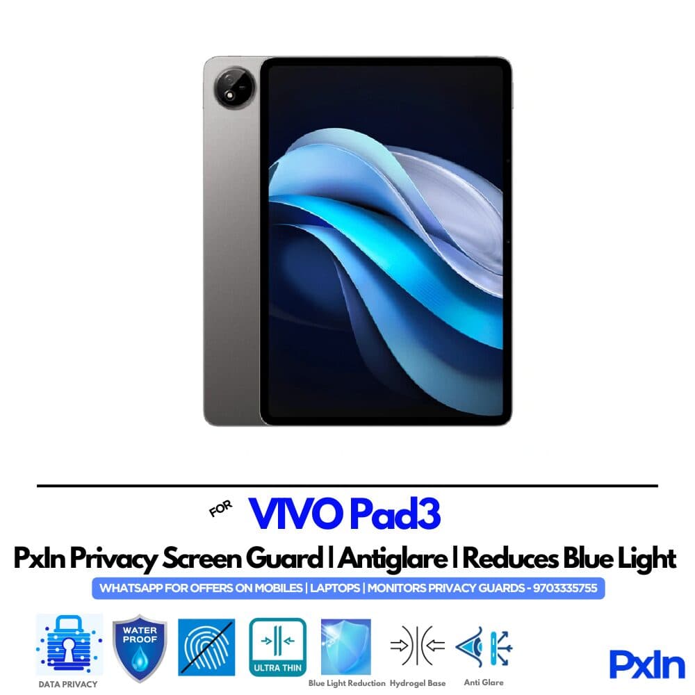 VIVO Pad3 Tab Privacy Screen