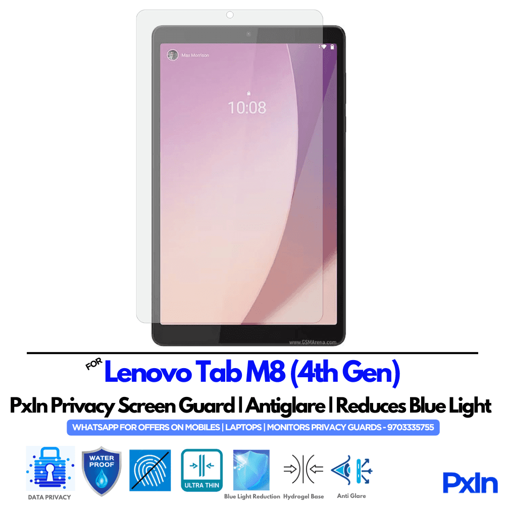 Lenovo Tab M8 (4th Gen) Privacy Screen