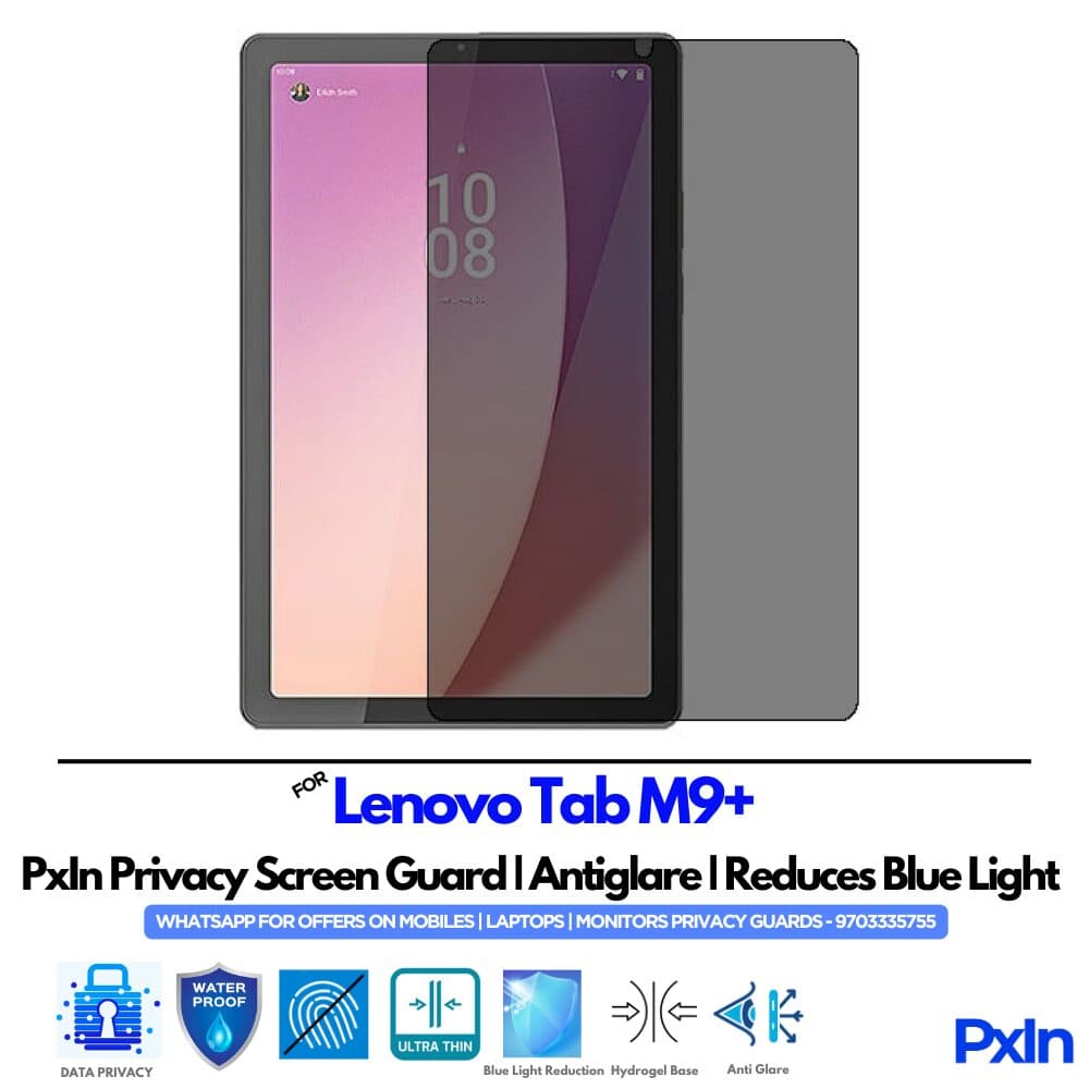 Lenovo Tab M9+ Privacy Screen