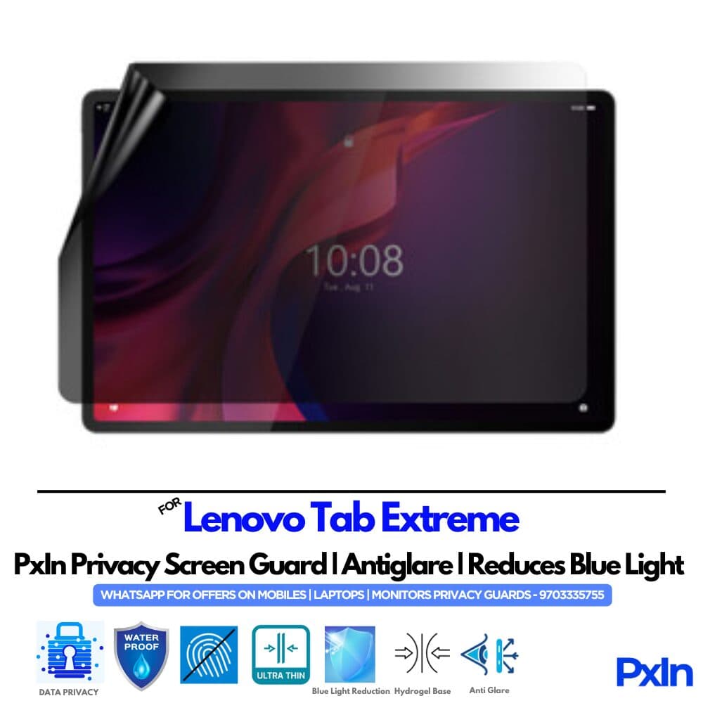 Lenovo Tab Extreme Privacy Screen
