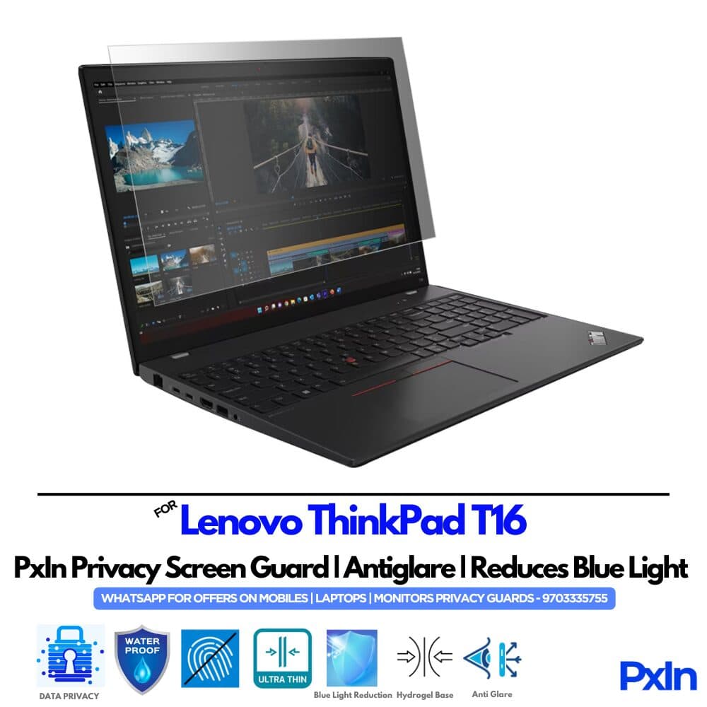 Lenovo ThinkPad T16 Tab Privacy Screen