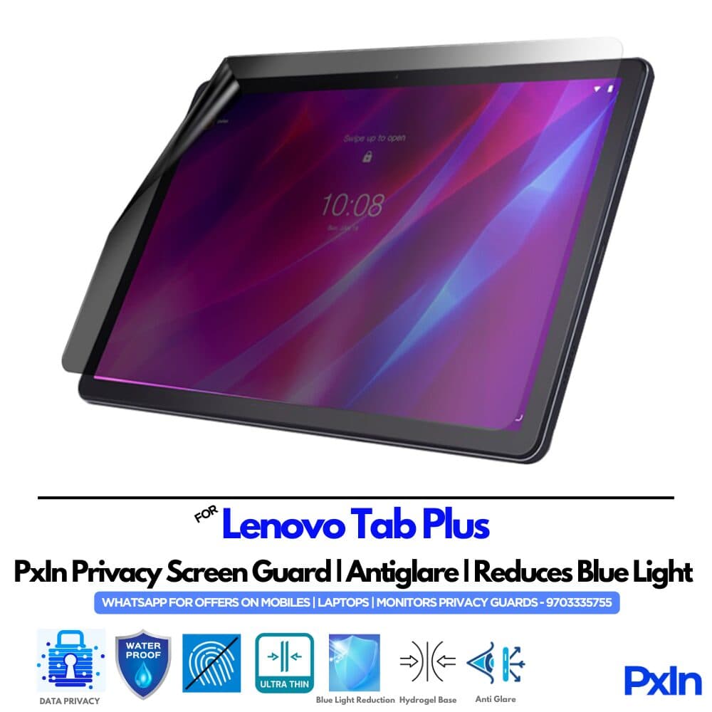 Lenovo Tab Plus Privacy Screen