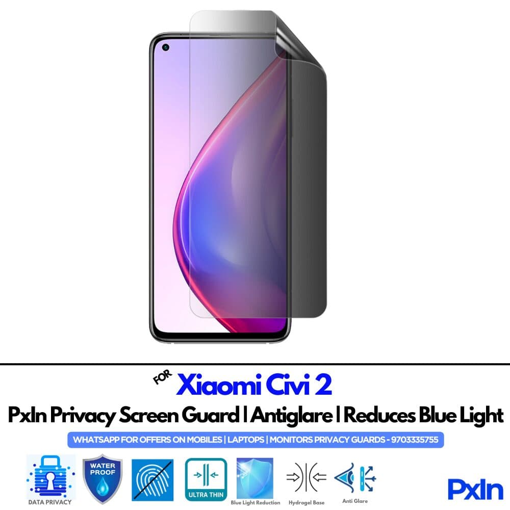 Xiaomi Civi 2 Mobile Privacy Screen