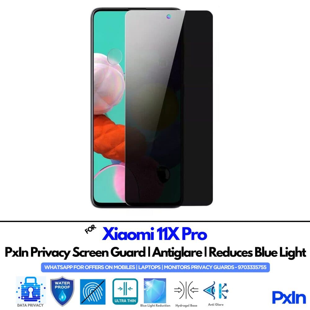 Xiaomi 11X Pro Mobile Privacy Screen