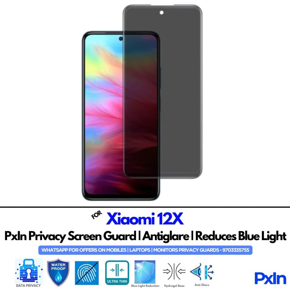 Xiaomi 12X Mobile Privacy Screen
