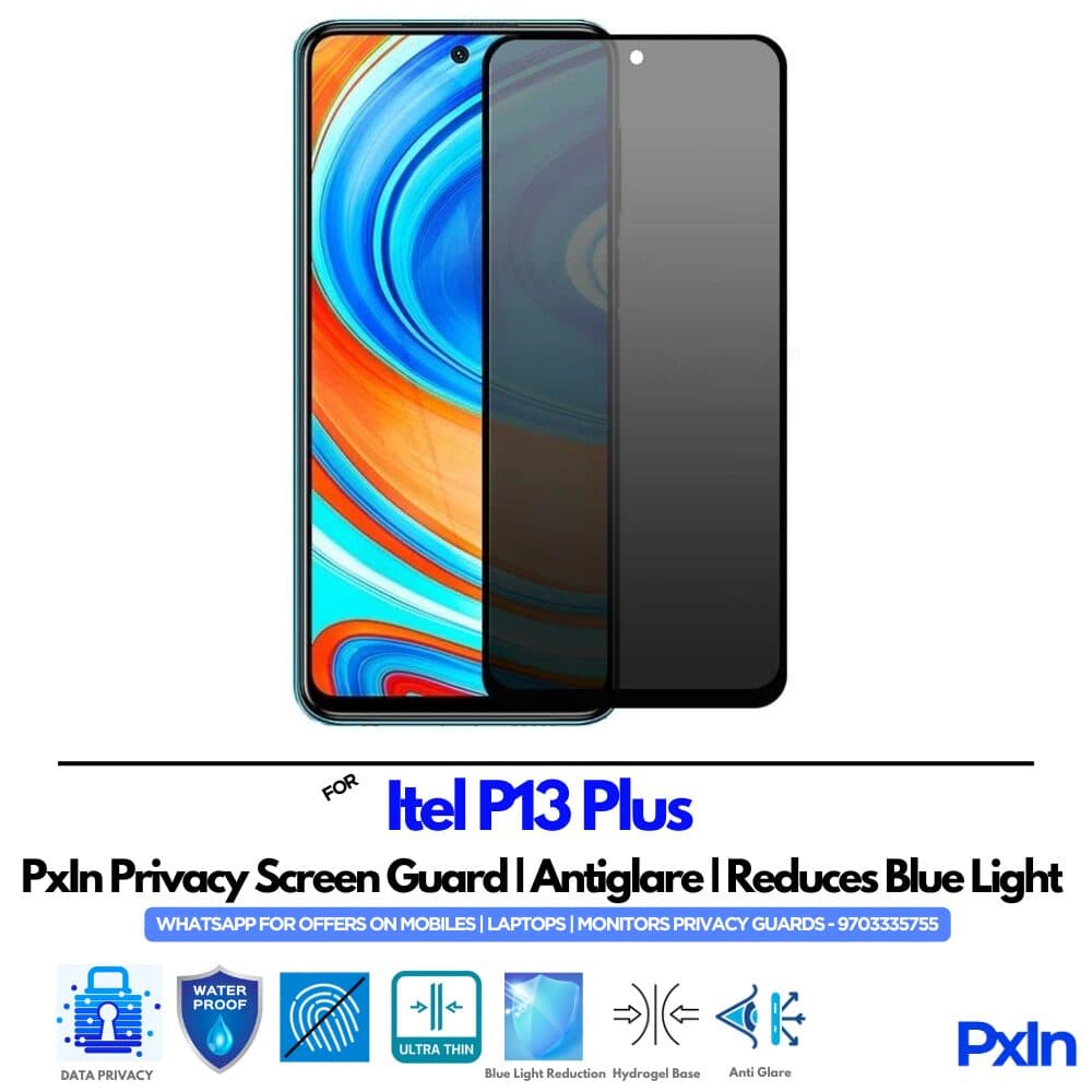 Itel P13 Plus Mobile Privacy Screen