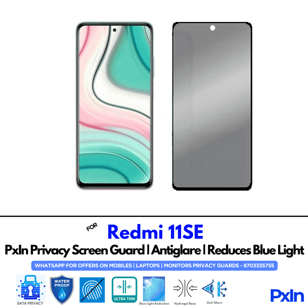 Redmi 11SE Mobile Privacy Screen Guard