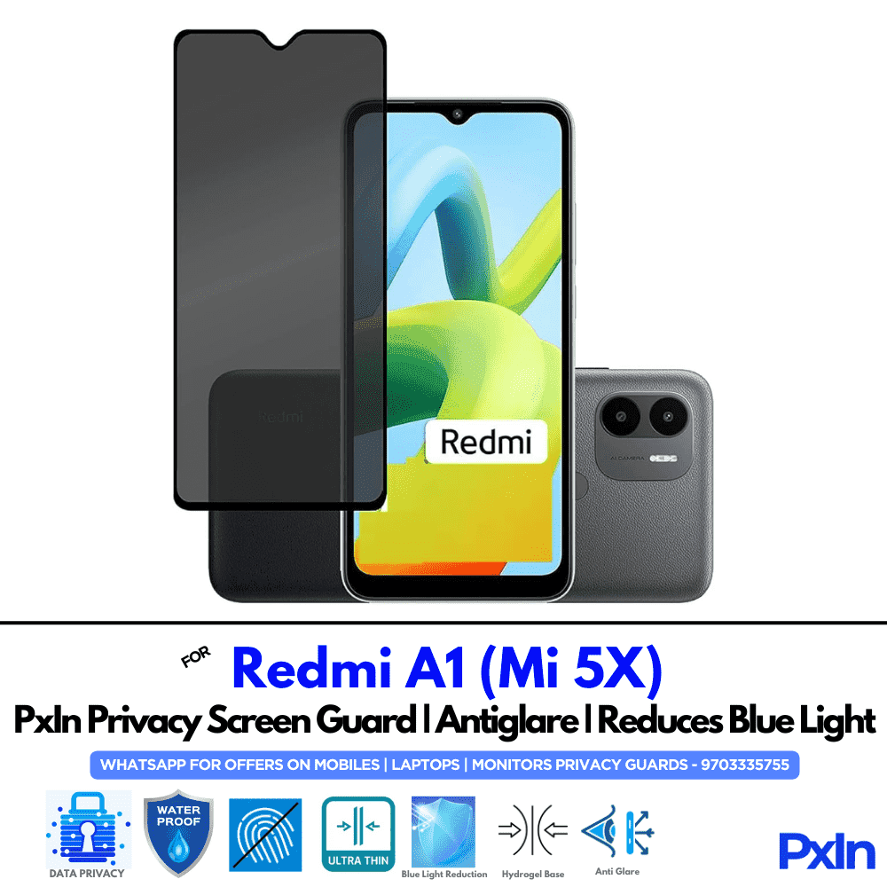 Redmi A1 (Mi 5X) Mobile Privacy Screen Guard