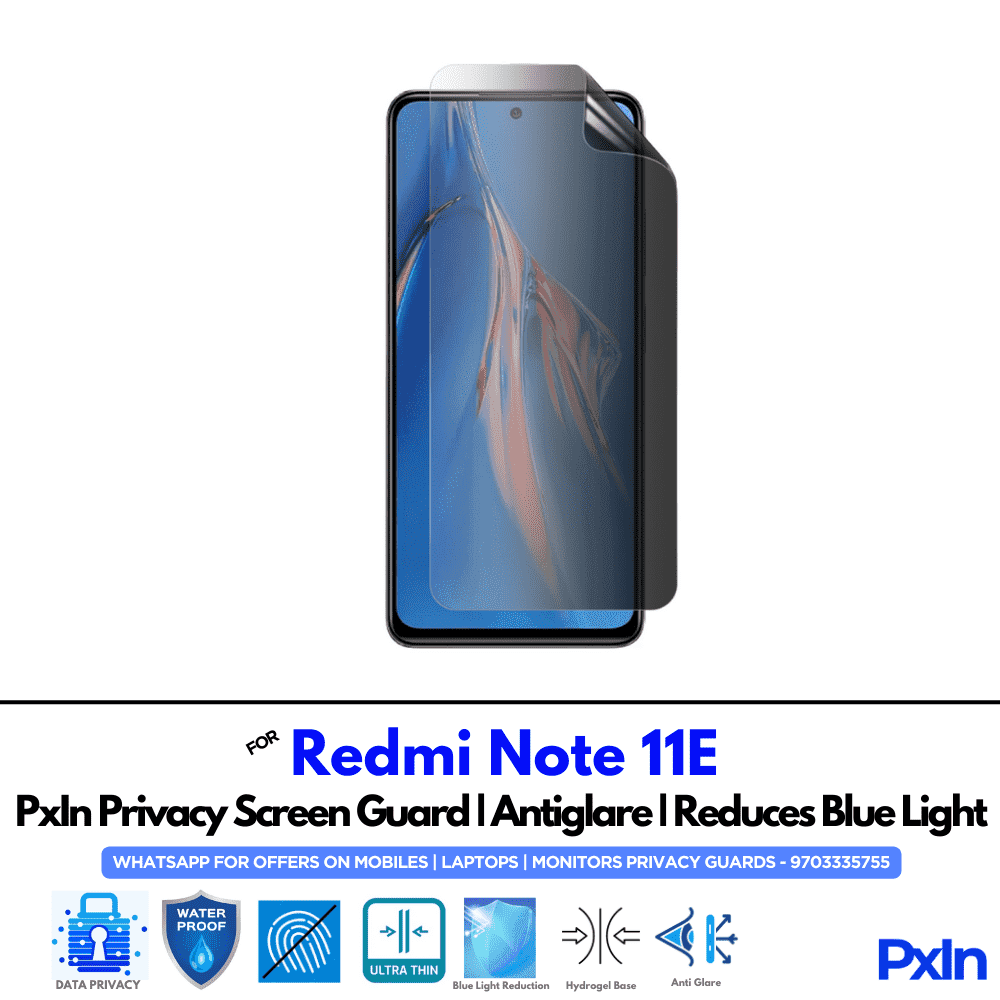 Redmi Note 11E Mobile Privacy Screen Guard