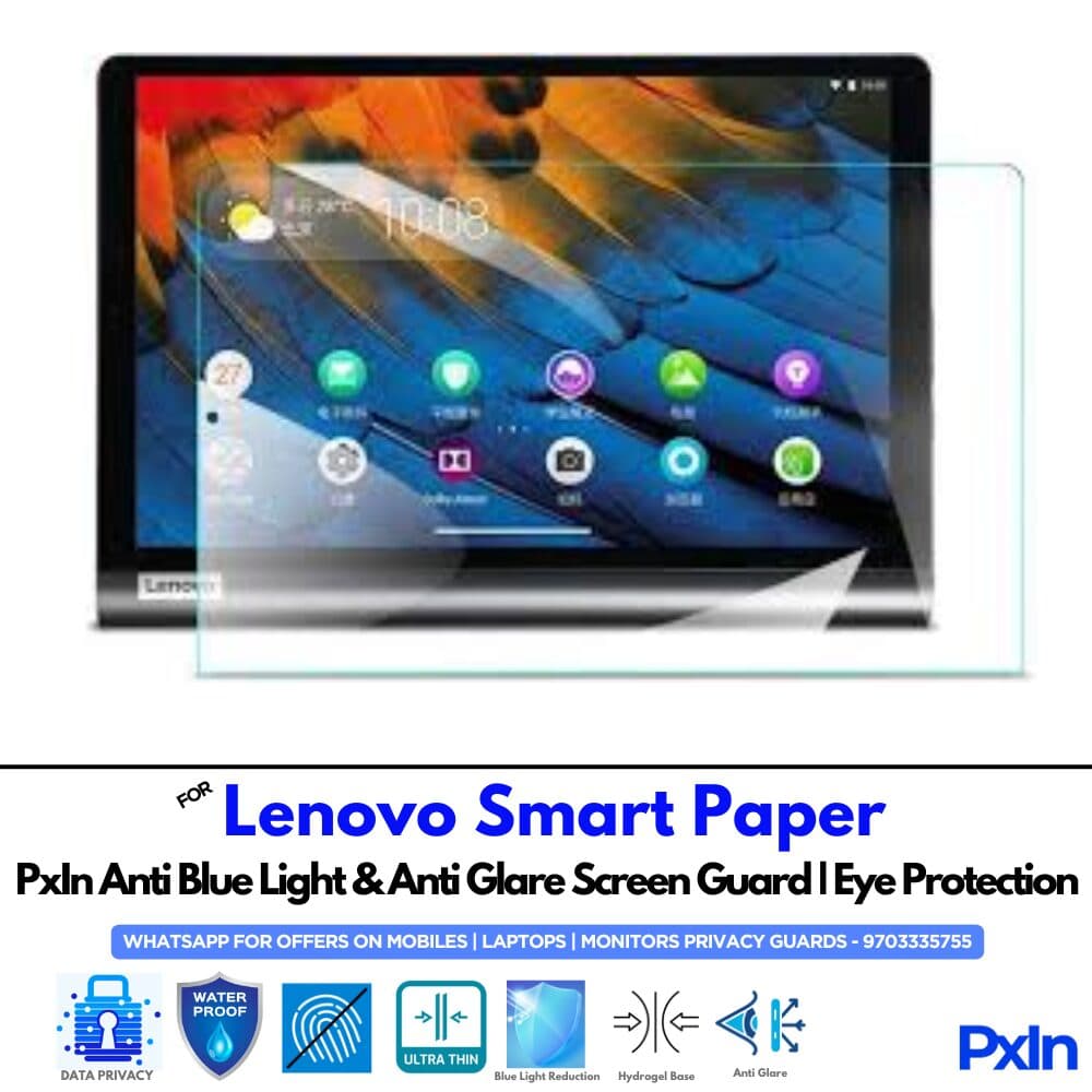 Lenovo Smart Paper Tab Anti Blue light Screen Guard
