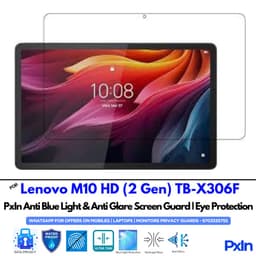 Lenovo M10 HD (2 Gen) TB-X306F Tab Anti Blue light Screen Guard