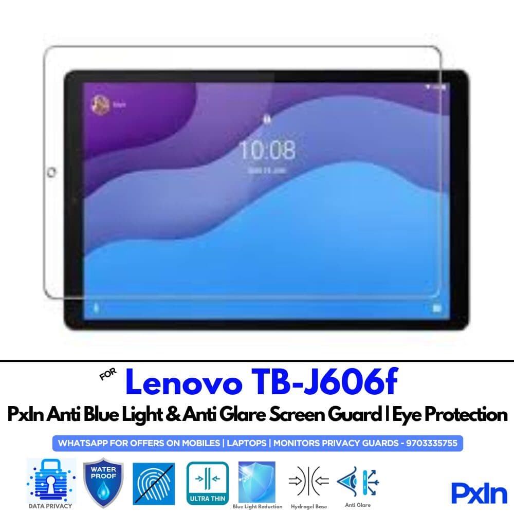 Lenovo TB-J606f Tab Anti Blue light Screen Guard