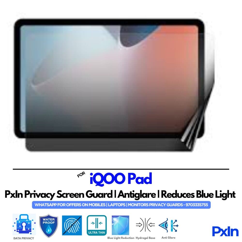 iQOO Pad Privacy Screen Guard
